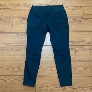 Carhartt Women's Force Utility Mid Rise Slim Fit Leggings - Ink Green